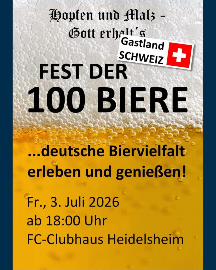 Fest der 100 Biere mit Brauerei von Berg Sommerbier und Blond.