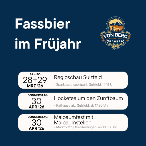 Termine Frühjahr 2026