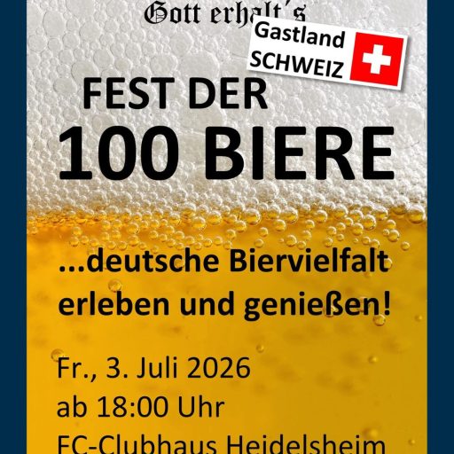 Fest der 100 Biere mit Brauerei von Berg Sommerbier und Blond.